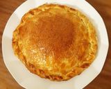 Une image de l'étape 8 de Tourte au poulet et poireaux.