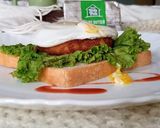 A picture of step 11 of Poach egg sandwich.