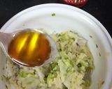 A picture of step 3 of Aloo Pitika.