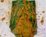 Turiya Patra / Turai with arbi leaves rolls recipe step 3 photo