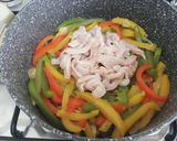 Foto del passaggio 3 della ricetta Fajitas di pollo con salsa ranchera homemade