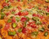 A picture of step 2 of Homemade Veg Pizza.