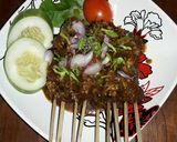 Foto langkah ke 18 dari resep Sate sapi ala Asih ibune wibire.