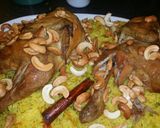 صورة لخطوة 2 من وصفة دجاج مع الأرز بالخضار