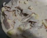 松阪豬蛤蜊白醬麵食譜步驟4照片