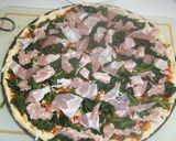 Foto del paso 9 de la receta Pizza de espinacas y beicon