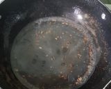 A picture of step 2 of Schezwan Rava Balls.
