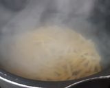 Foto del paso 5 de la receta Macarrones con pota en salsa de tinta de sepia