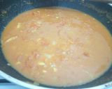 A picture of step 5 of Fish Fillet Shakshuka Style with Pasta.