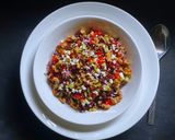 A picture of step 5 of Italian Salad with Black Rice.