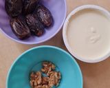 Foto del paso 1 de la receta: Dátiles rellenos 🤤 con mascarpone y nuez 😋