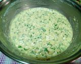 A picture of step 1 of Savoury Corn bundt cakes.