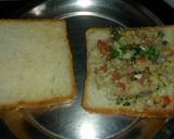 A picture of step 1 of Vegetable sandwich.