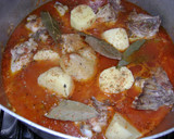 Foto del paso 8 de la receta: Estofado de alitas de pollo con tallarines