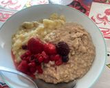 Foto del paso 5 de la receta: Avena con plátano y frutos rojos