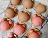 Foto langkah ke 10 dari resep Bakpao Karakter Bear (No Mixer).