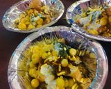 समोसा चाट (Samosa chat recipe in Hindi) रेसिपी चरण 10 फोटो