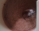 Foto langkah ke 2 dari resep Brownies Ketan Hitam Kukus.