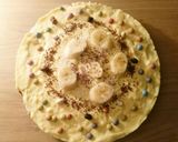 صورة لخطوة 7 من وصفة تشيز كيك الموز..طعم رهيب😍🍌🍯🍌