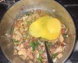 A picture of step 2 of Vegetable omelette.