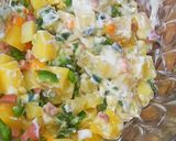 A picture of step 8 of Olivier salad.