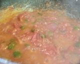 A picture of step 2 of Beef achar gosht.