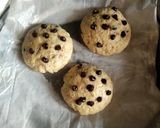 A picture of step 7 of Nutella stuffed cookies.