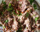 A picture of step 3 of Rajma kebab.