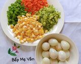 Hình bước làm 3 của món Súp gà và tôm