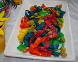 Rainbow spaghetti/pasta#familyfriendly recipe step 13 photo