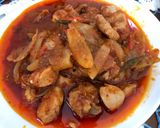 Foto langkah ke 4 dari resep Ayam tumis asam.