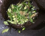 A picture of step 4 of Satvik dates pickle(no garlic)My style.