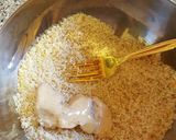 A picture of step 4 of Parmesan and Panko Baked Chicken Tenders.