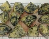 Foto langkah ke 32 dari resep Pandan Charcoal Sourdough Bread (88% - Oven Tangkring).