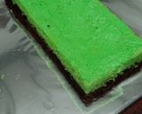 Foto langkah ke 9 dari resep Brownies Kukus choco pandan.