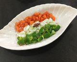 A picture of step 2 of 🇮🇳 Tricolour Garden Platter.