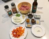 A picture of step 1 of Ground lamb Bulgogi.