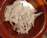 A picture of step 1 of Chicken Tinga.