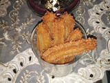 زلابية البانان بالسميد