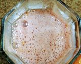 A picture of step 2 of BanaBeet Smoothie.