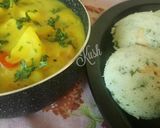A picture of step 14 of Rava IDLI / RAVE IDLI.