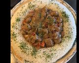 Une image de l'étape 3 de Sauté de veau aux champignons couronne de riz basmati.