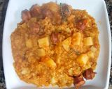 Foto del paso 5 de la receta: Guiso lentejas peladas c/húngaras