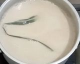 Foto langkah ke 4 dari resep Serabi Mini Kuah Kinca - Dengan Pewarna Alami Bunga Telang.