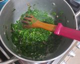 A picture of step 4 of My best sukumawiki(kales)🥬.