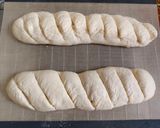 A picture of step 4 of Baguette style bread.