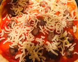 Pas rețetă Pizza de casă 10 fotografie
