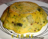Foto del paso 10 de la receta: Pastel de calabacín y espárragos trigueros en microondas