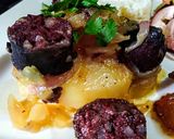 Foto del paso 7 de la receta: MORCILLA y Papas con Miel de Vinagre...!