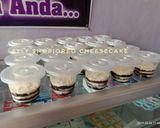 Foto langkah ke 5 dari resep Oreo cheesecake lumer.